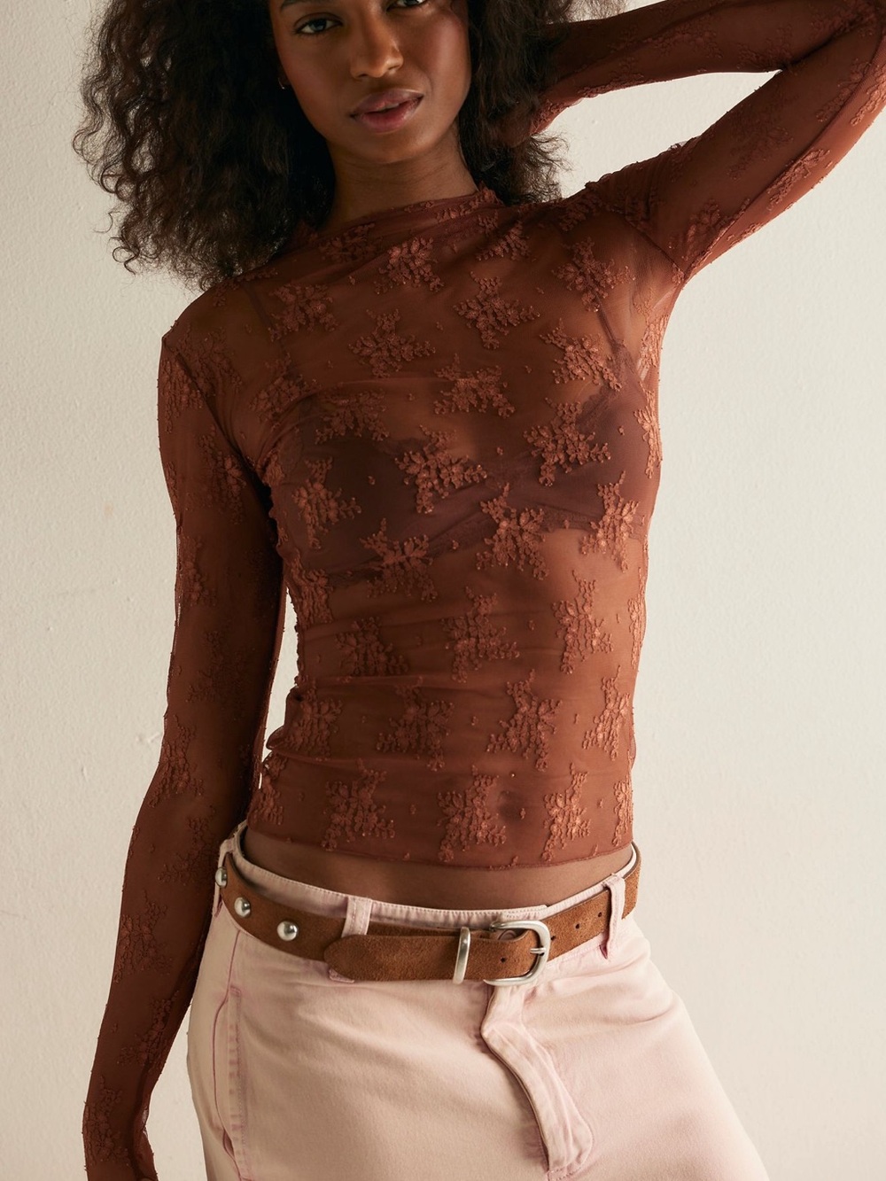 Free People Lady Lux Layering Top NWOT